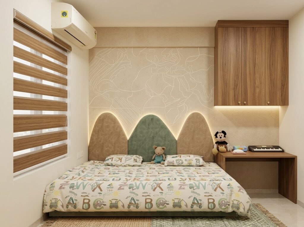 Kids Study Bedroom Sage Ivory Lakshi Home Chennai