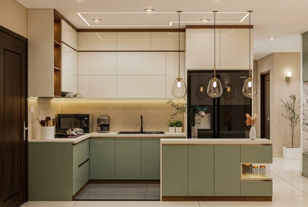 Kitchen Render Four Lakshi Home Chennai