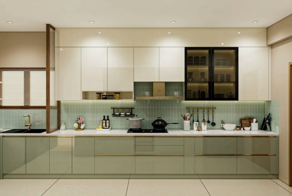 Kitchen Render One Lakshi Home Chennai