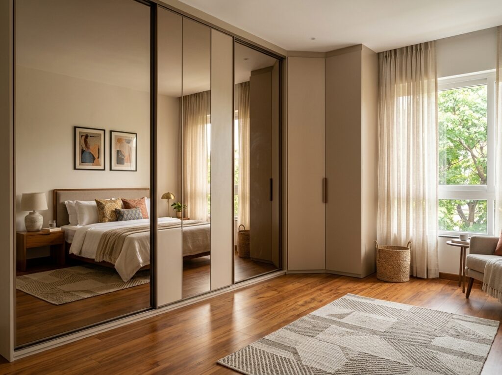 Sliding vs Hinged Wardrobe Designs for Chennai Bedrooms (2026 Guide)