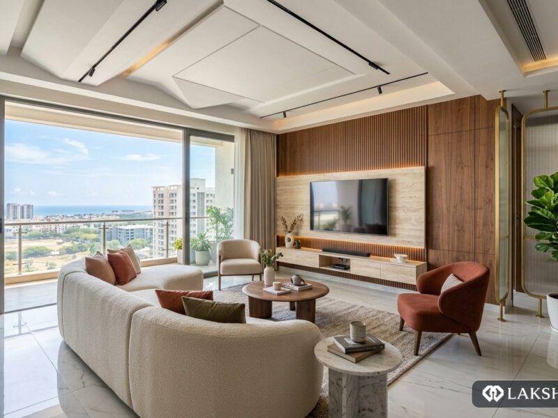 4BHK Luxury Turnkey Home Interior in Casagrand Zenith OMR Chennai