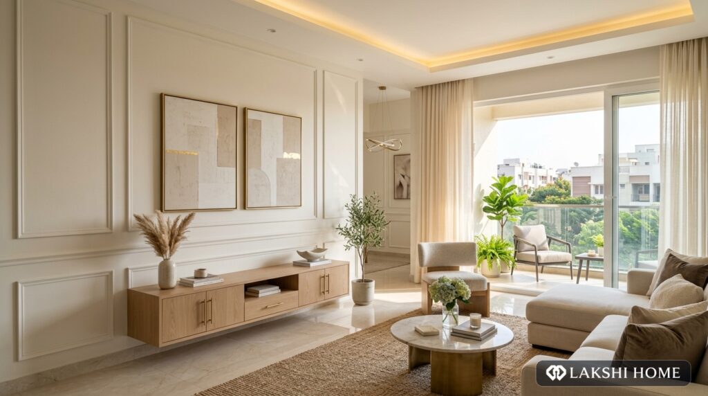Wall Moulding Panelling Lounge in Velachery Chennai Lakshi Home Chennai